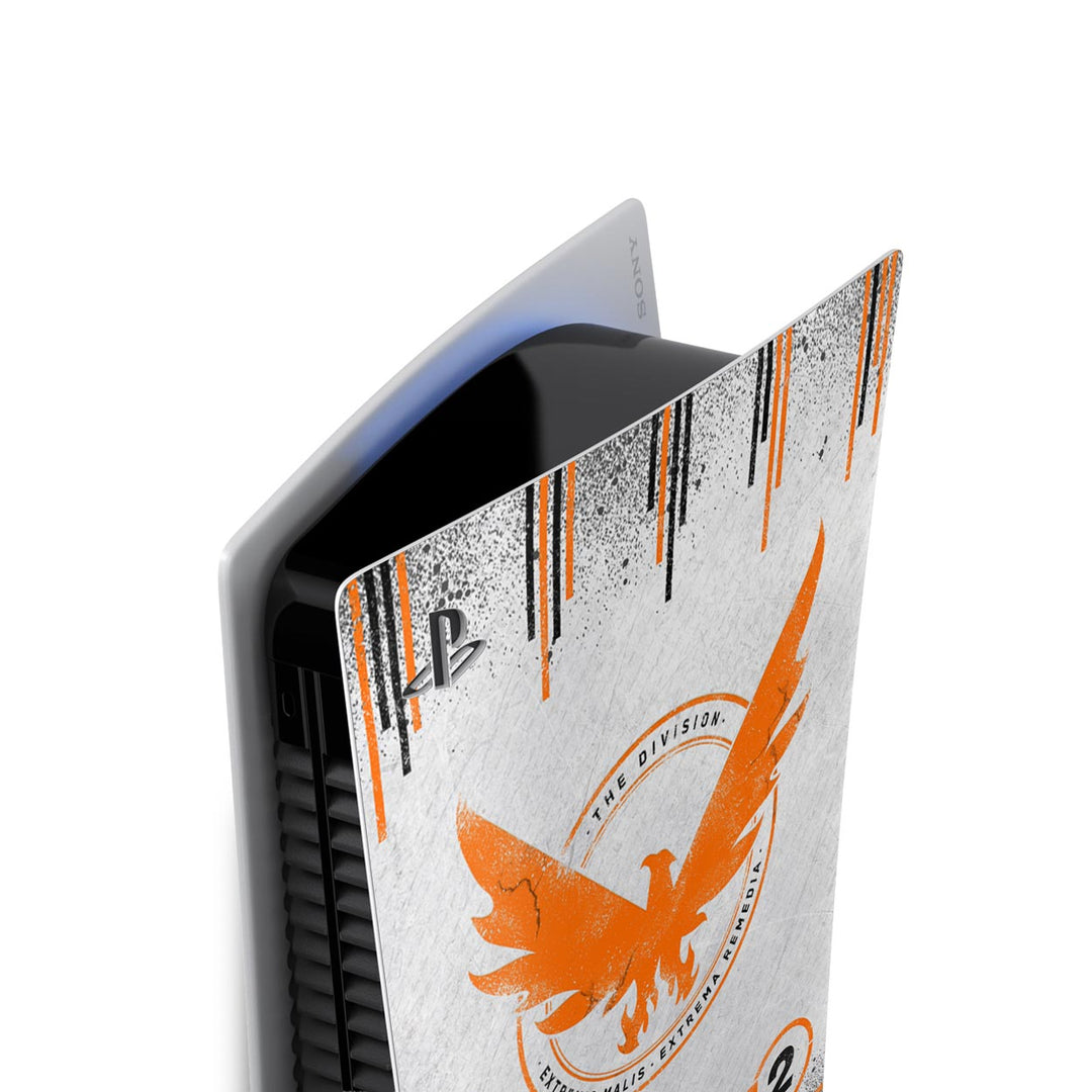 Skin Anti-Rage PS5 Fat Vertical - The Division 2 - Pop Arte Skins - foto 3