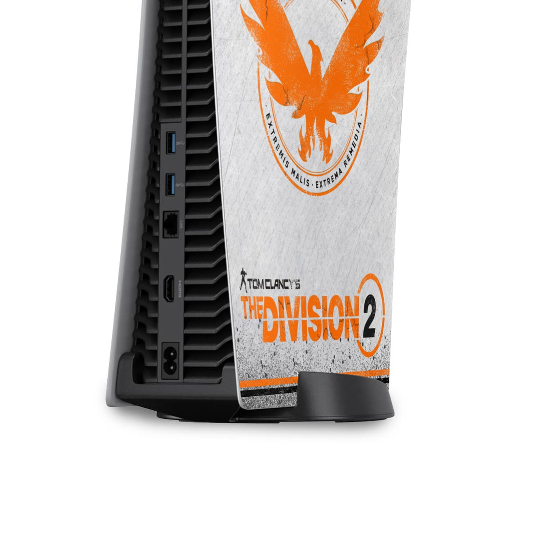 Skin Anti-Rage PS5 Fat Vertical - The Division 2 - Pop Arte Skins - foto 4