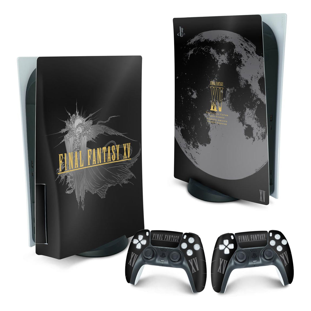 Skin Anti-Rage PS5 Fat Vertical - Final Fantasy XV Bundle - Pop Arte Skins