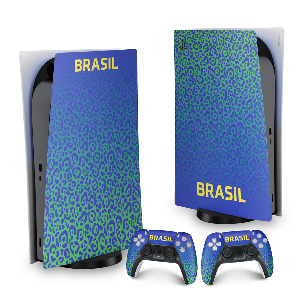 Skin Anti-Rage PS5 Fat Vertical - Brasil - Pop Arte Skins - foto 9