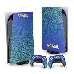 Skin Anti-Rage PS5 Fat Vertical - Brasil - Pop Arte Skins - foto 9