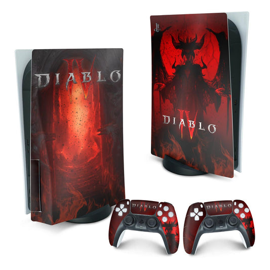 Skin Anti-Rage PS5 Fat Vertical - Diablo IV 4