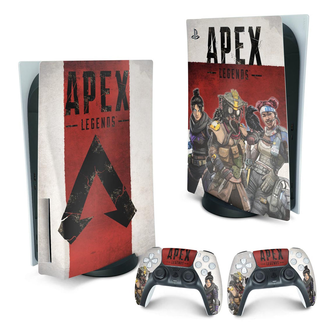 Skin Anti-Rage PS5 Fat Vertical - Apex Legends - Pop Arte Skins