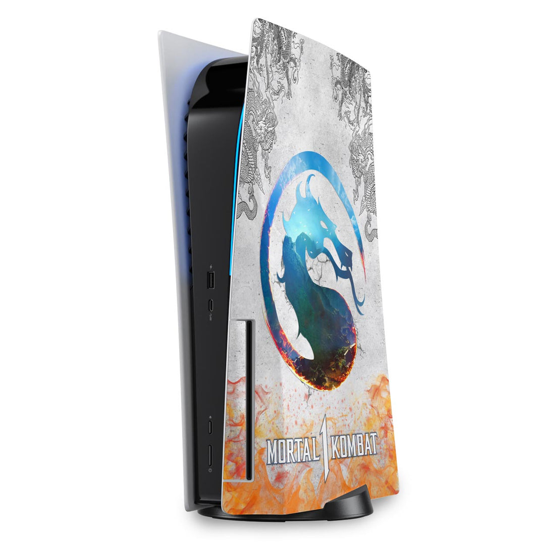 Skin Anti-Rage PS5 Fat Vertical - Mortal Kombat 1 - Pop Arte Skins - foto 5