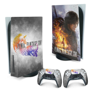 Skin Anti-Rage PS5 Fat Vertical - Final Fantasy XVI - Pop Arte Skins