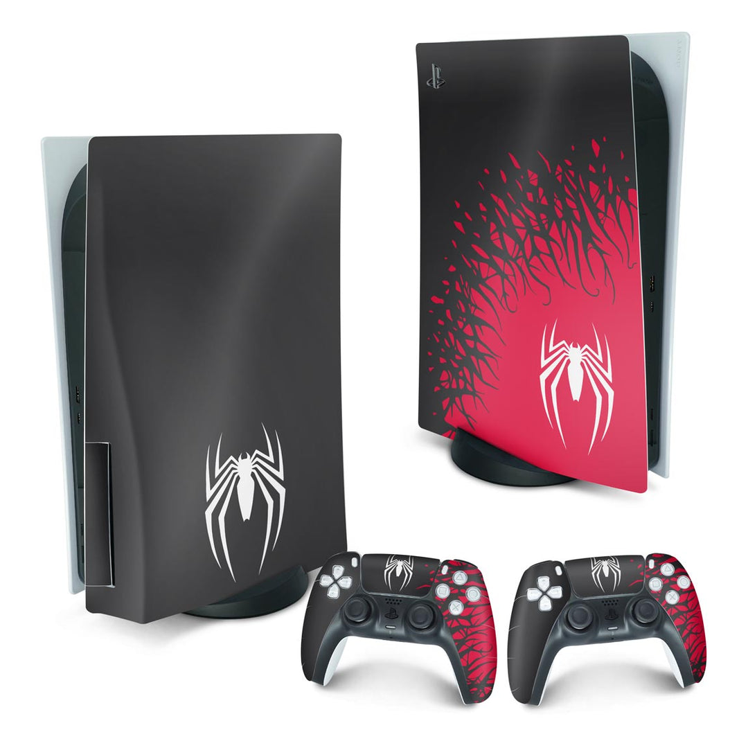 Skin Anti-Rage PS5 Fat Vertical - Spider-Man Homem Aranha 2 Edition - Pop Arte Skins