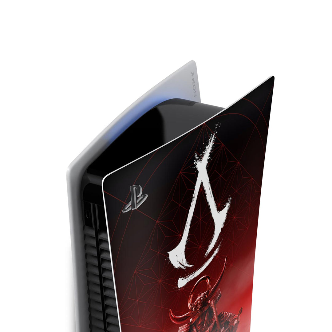 Skin Anti-Rage PS5 Fat Vertical - Assassin's Creed Shadows - Pop Arte Skins - foto 3
