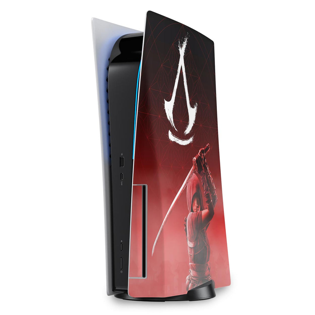 Skin Anti-Rage PS5 Fat Vertical - Assassin's Creed Shadows - Pop Arte Skins - foto 5