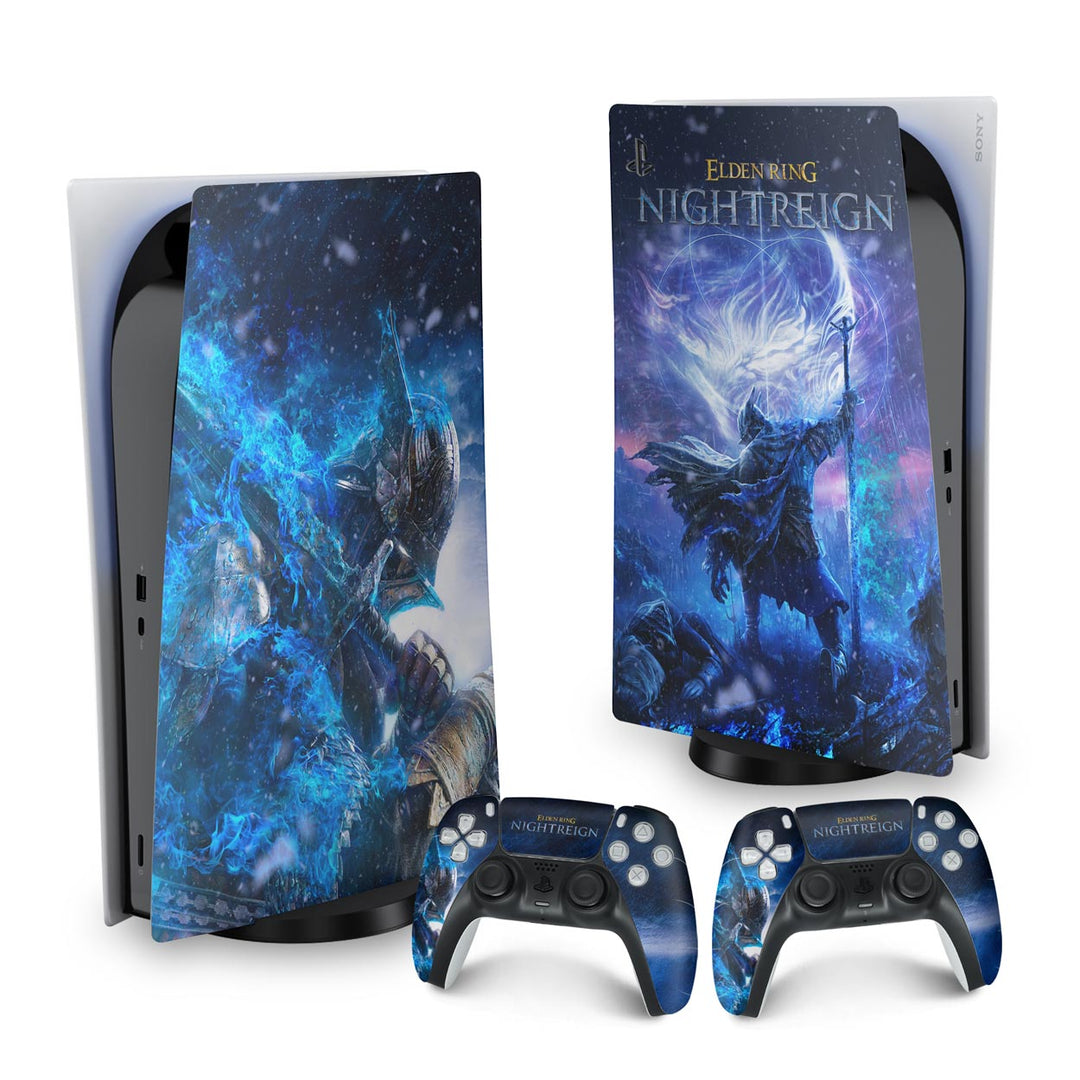 Skin Anti-Rage PS5 Fat Vertical - Elden Ring Nightreign - Pop Arte Skins - foto 9