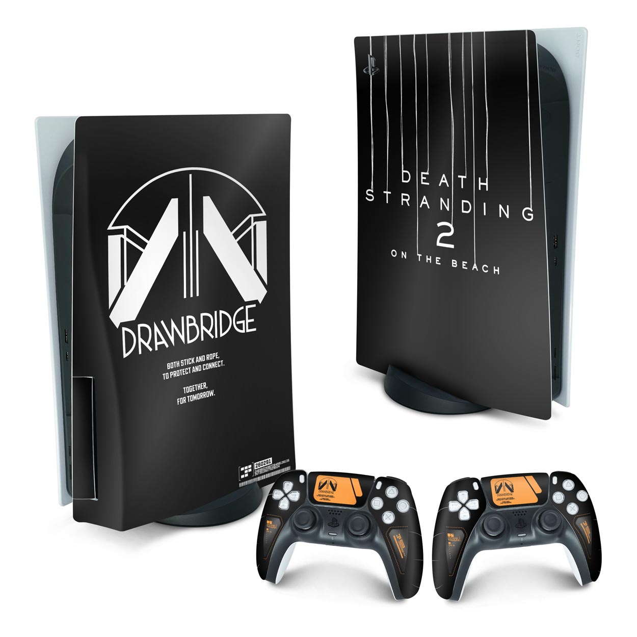 PS5 Fat Skin Anti-Rage Vertical - Death Stranding 2