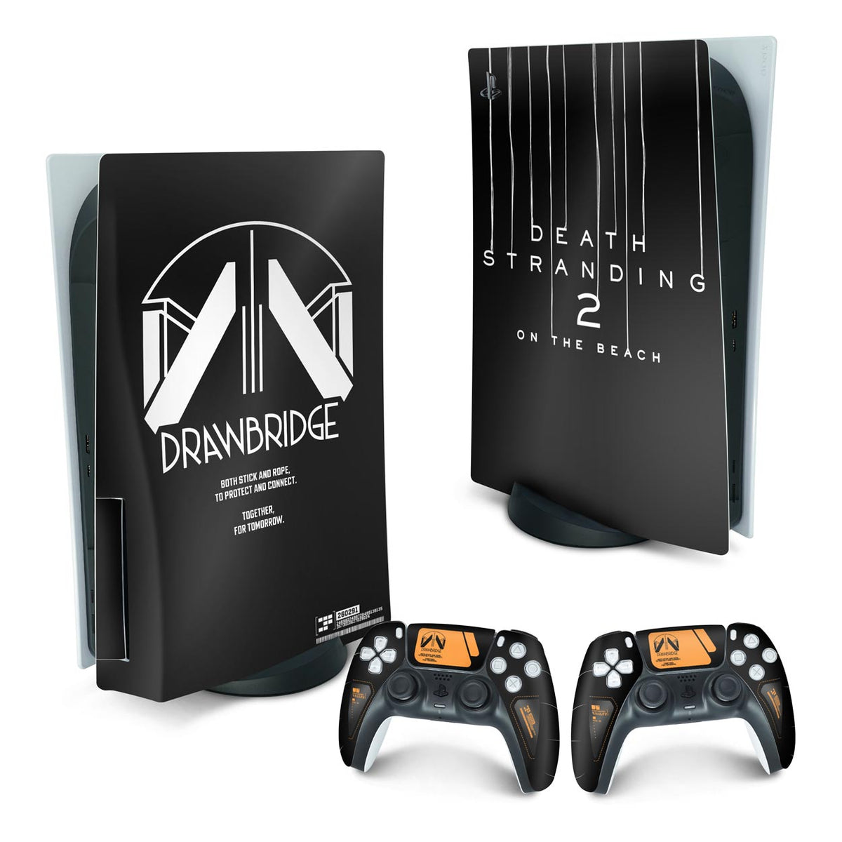 PS5 Fat Skin Anti-Rage Vertical - Death Stranding 2