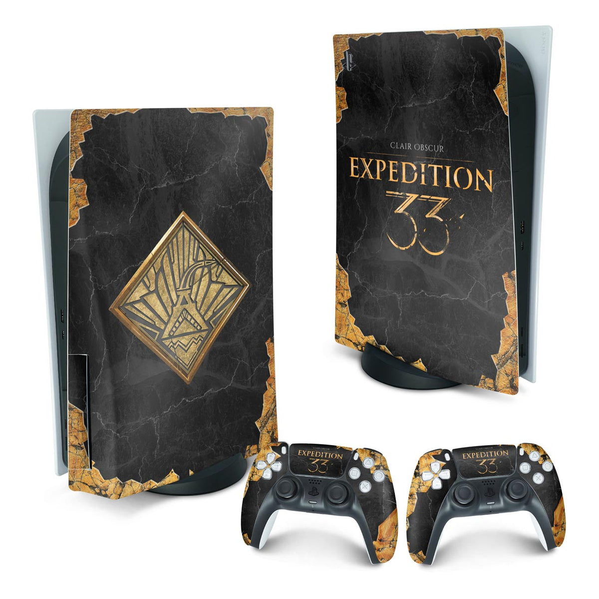 PS5 Fat Skin Anti-Rage Vertical - Clair Obscur: Expedition 33
