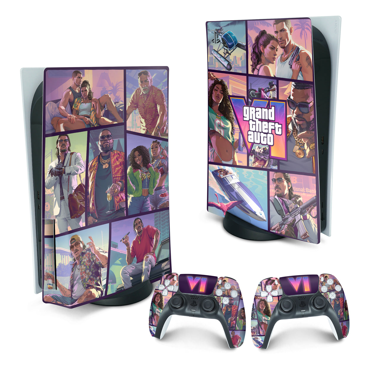 PS5 Fat Skin Anti-Rage Vertical - Modelo 205