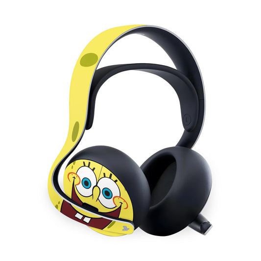 PS5 Skin Anti-Rage Headset Pulse Elite - Bob Esponja