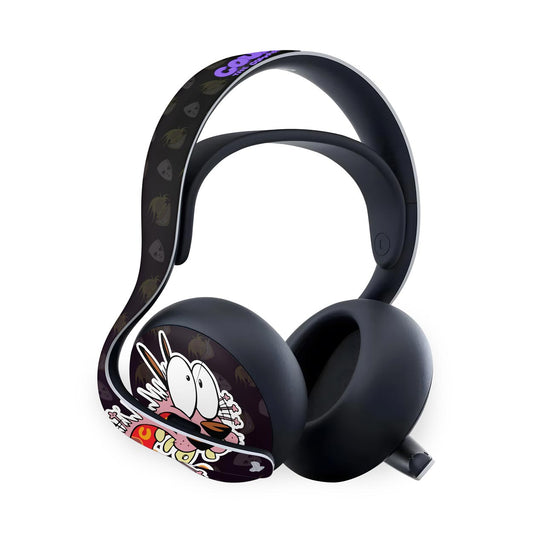 PS5 Skin Anti-Rage Headset Pulse Elite - Coragem: O Cão Covarde