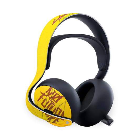 PS5 Skin Anti-Rage Headset Pulse Elite - Cyberpunk 2077