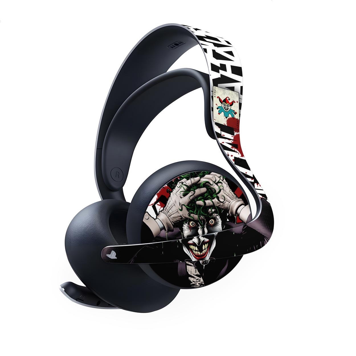 PS5 Skin Anti-Rage Headset Pulse Elite - Joker Coringa