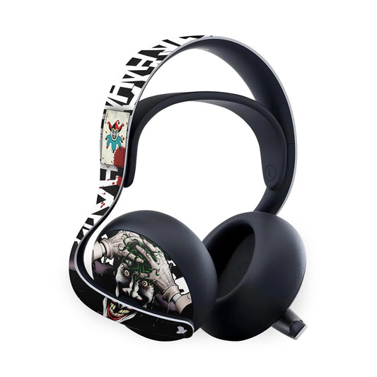 PS5 Skin Anti-Rage Headset Pulse Elite - Joker Coringa