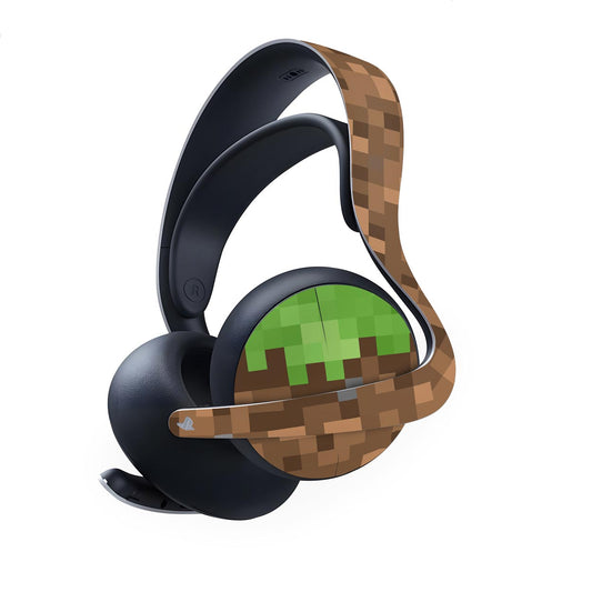 PS5 Skin Anti-Rage Headset Pulse Elite - Minecraft