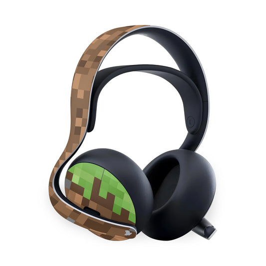 PS5 Skin Anti-Rage Headset Pulse Elite - Minecraft