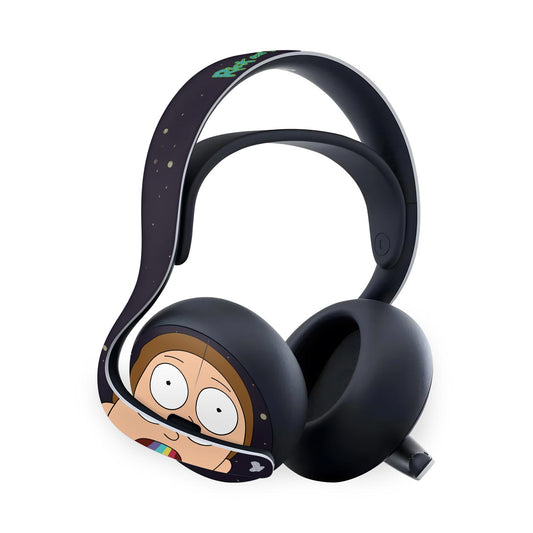 PS5 Skin Anti-Rage Headset Pulse Elite - Morty Rick And Morty