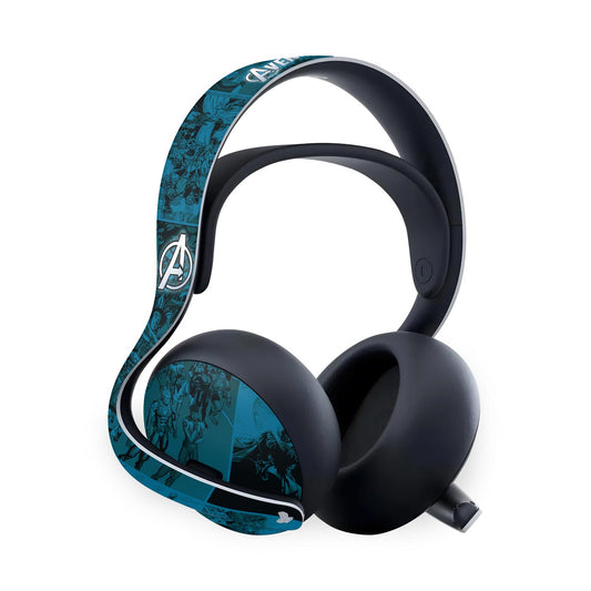 PS5 Skin Anti-Rage Headset Pulse Elite - Avengers Vingadores Comics