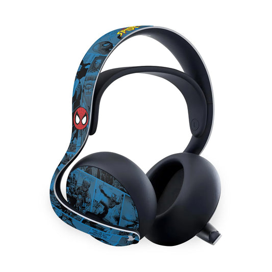 PS5 Skin Anti-Rage Headset Pulse Elite - Homem-Aranha Spider-Man Comics