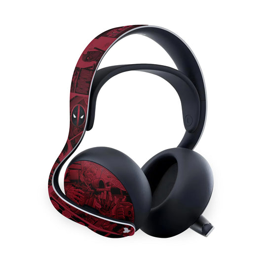 PS5 Skin Anti-Rage Headset Pulse Elite - Deadpool Comics