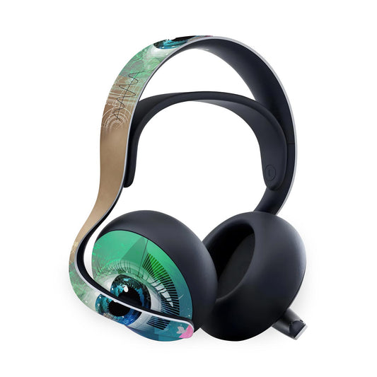 PS5 Skin Anti-Rage Headset Pulse Elite - Abstrato #89