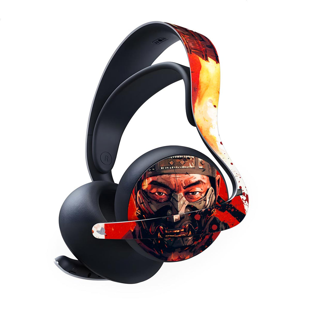 Skin Anti-Rage PS5 Headset Pulse Elite - Ghost Of Tsushima Director's Cut