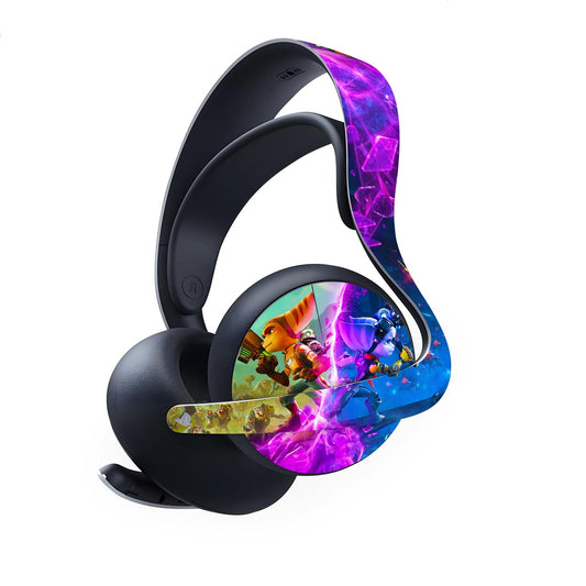 PS5 Skin Anti-Rage Headset Pulse Elite - Ratchet & Clank Rift Apart