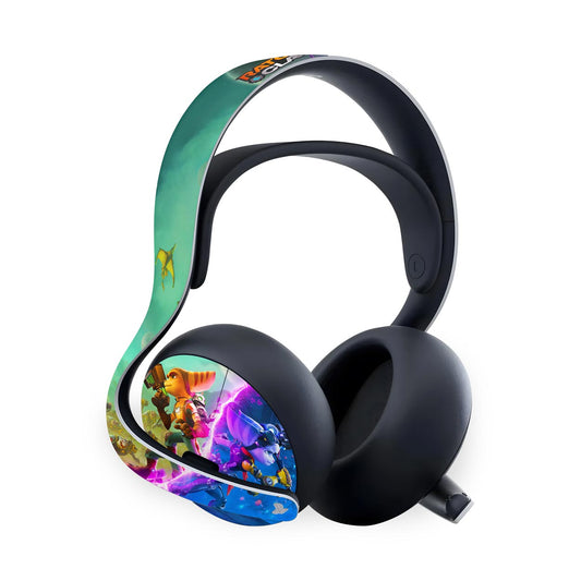 PS5 Skin Anti-Rage Headset Pulse Elite - Ratchet & Clank Rift Apart