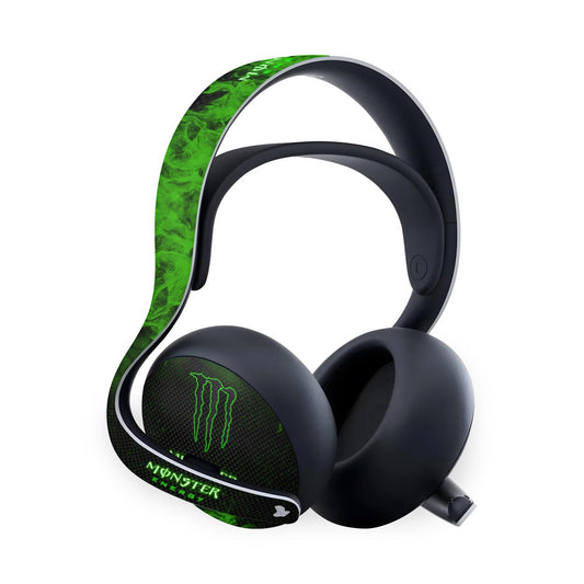 PS5 Skin Anti-Rage Headset Pulse Elite - Monster Energy Drink