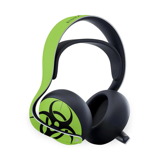 PS5 Skin Anti-Rage Headset Pulse Elite - Biohazard Radioativo