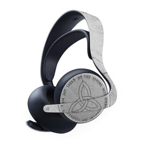 Skin Anti-Rage PS5 Headset Pulse Elite - Mjolnir Thor Amor e Trovão