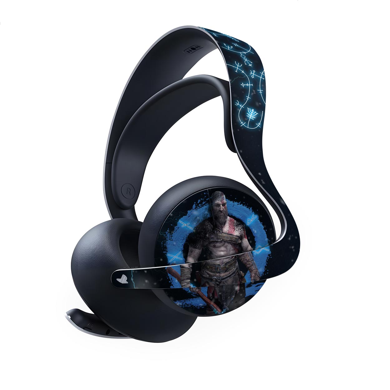 PS5 Skin Anti-Rage Headset Pulse Elite - God of War Ragnarok B