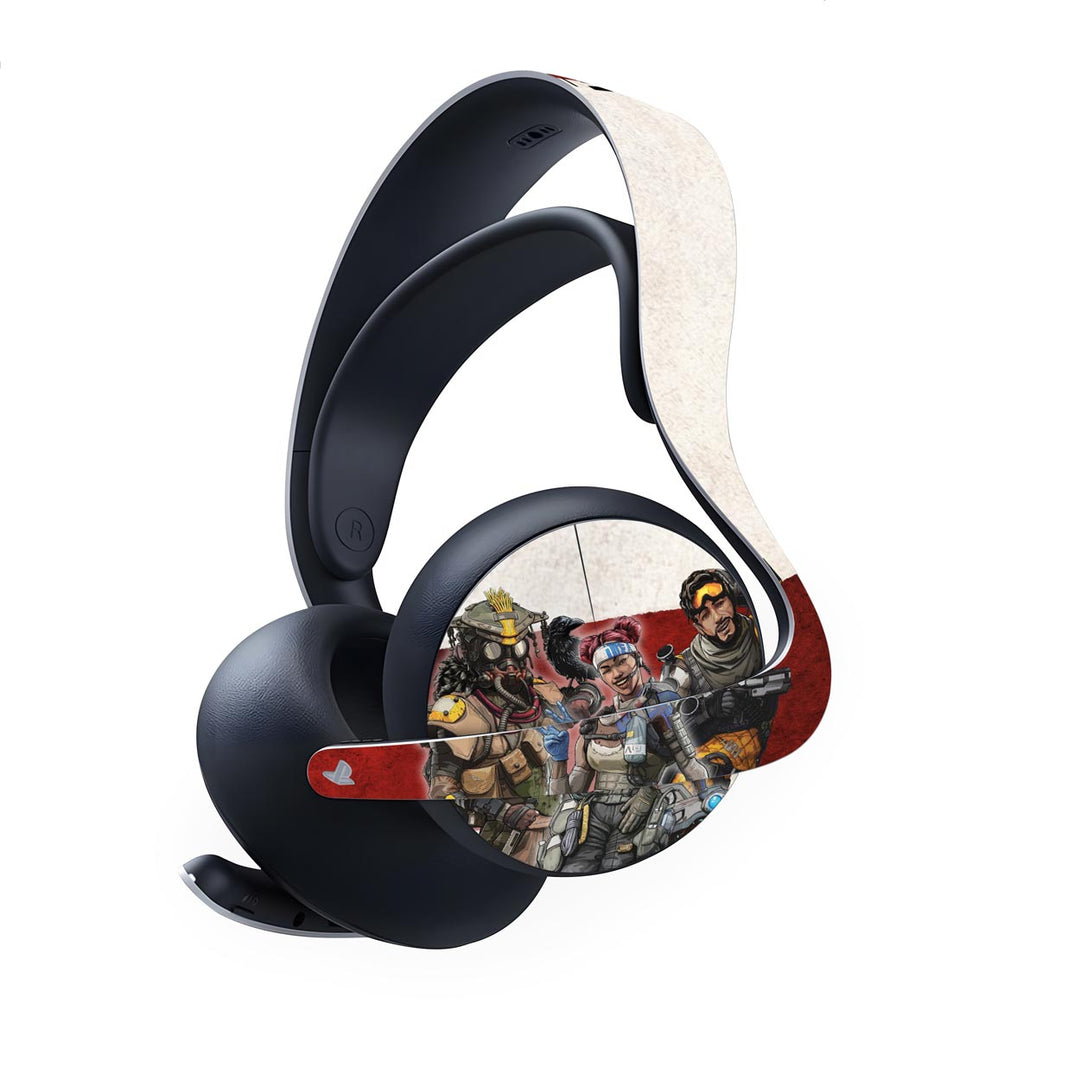 Skin Anti-Rage PS5 Headset Pulse Elite - Apex Legends