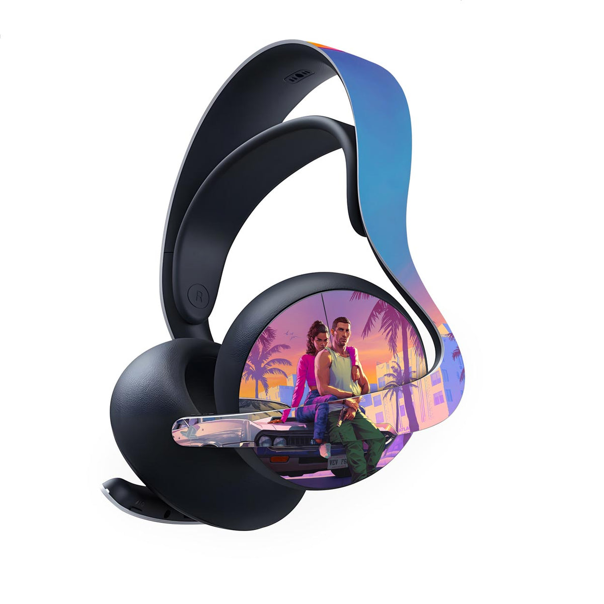 PS5 Skin Anti-Rage Headset Pulse Elite - GTA 6 VI