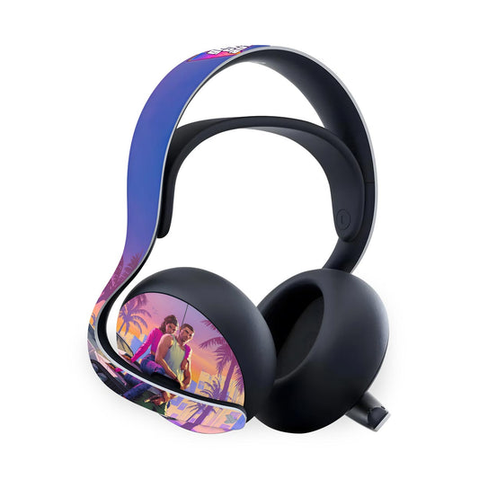 PS5 Skin Anti-Rage Headset Pulse Elite - GTA 6 VI