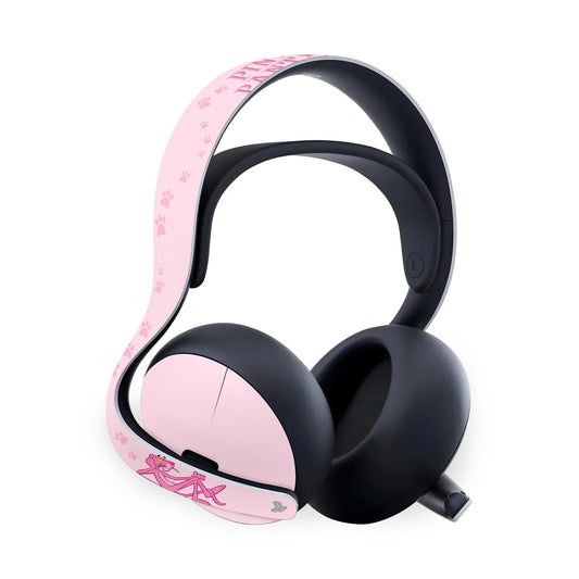 PS5 Skin Anti-Rage Headset Pulse Elite - Pantera Cor de Rosa