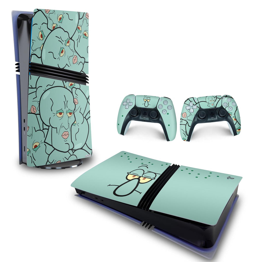Skin Anti-Rage PS5 Pro Horizontal - Lula Molusco - Pop Arte Skins - foto 4