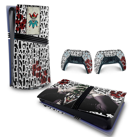 Skin Anti-Rage PS5 Pro Horizontal - Joker Coringa