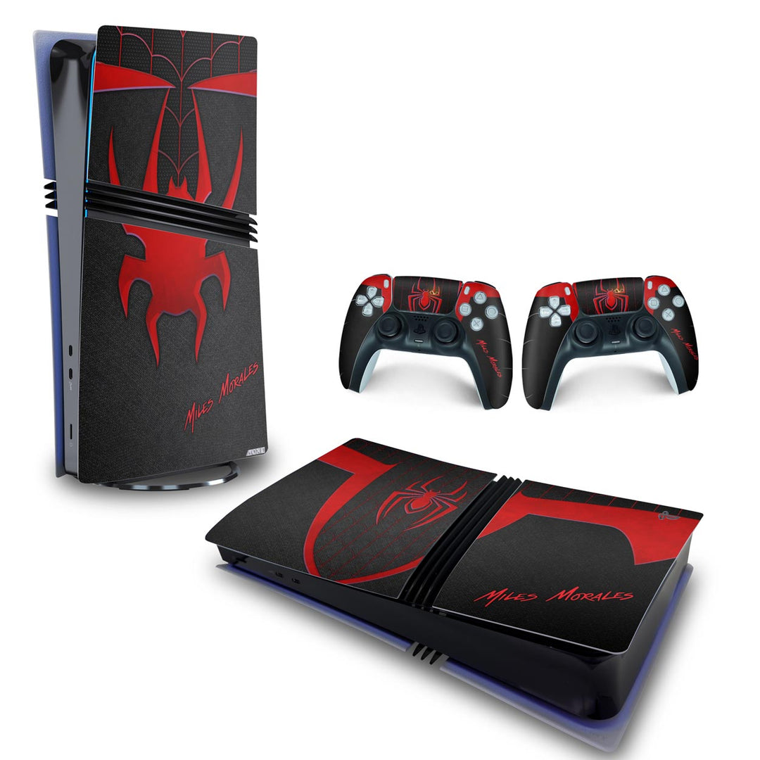 Skin Anti-Rage PS5 Pro Horizontal - Spider-Man: Miles Morales - Pop Arte Skins - foto 4