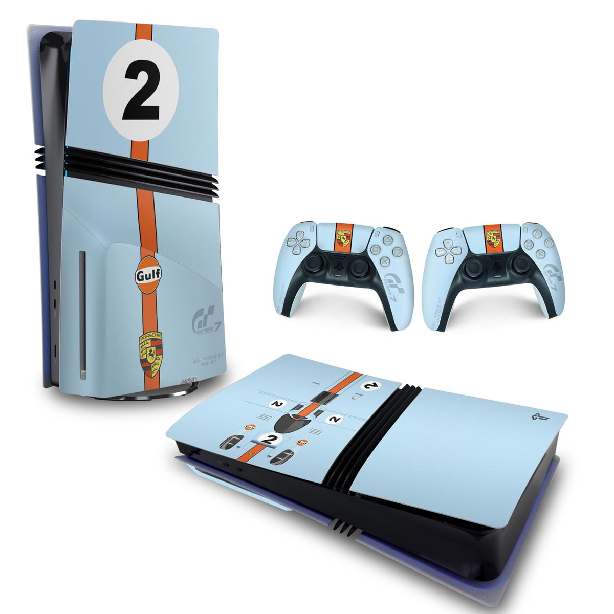 Skin Anti-Rage PS5 Pro Horizontal - Gran Turismo 7
