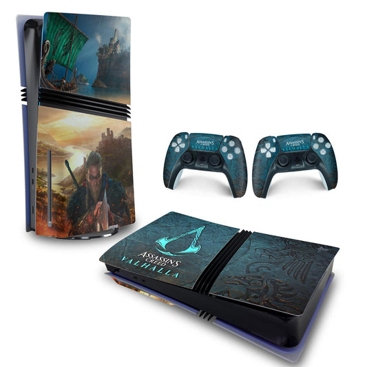 Skin Anti-Rage PS5 Pro Horizontal - Assassin's Creed Valhalla