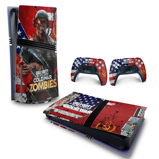Skin Anti-Rage PS5 Pro Horizontal - Call Of Duty Cold War