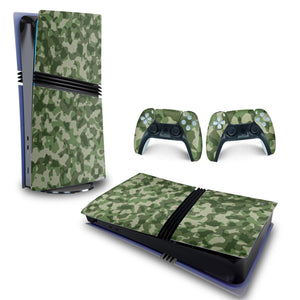Skin Anti-Rage PS5 Pro Horizontal - Camuflado Verde - Pop Arte Skins - foto 4