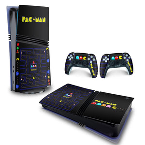 Skin Anti-Rage PS5 Pro Horizontal - Pac Man - Pop Arte Skins - foto 4