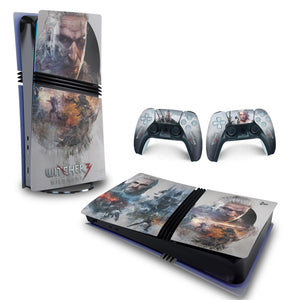Skin Anti-Rage PS5 Pro Horizontal - The Witcher 3 - Pop Arte Skins - foto 4