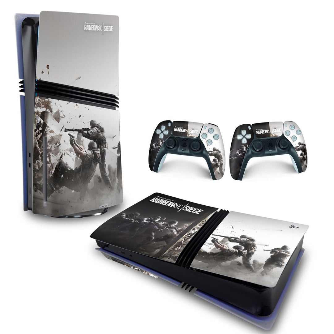 Skin Anti-Rage PS5 Pro Horizontal - Tom Clancy's Rainbow Six Siege - Pop Arte Skins